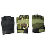 MD StayFit Fingerless Gloves, Padded Protection
