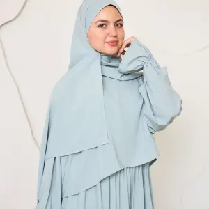 MINT GREEN CREPE DRESSY ISDAL