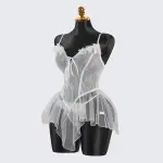 Lace Embroidery Bridal Lingerie Dress