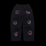 BLACK KITTY SAVAGE SWEETPANTS