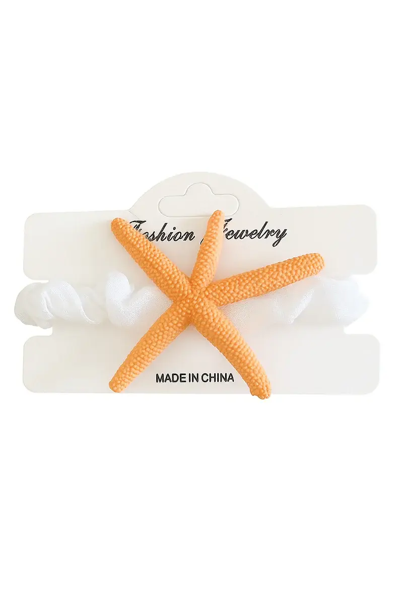 Starfish Hair Tie – F-3