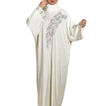 إسدال ريش نعام ابيض