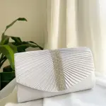 Silver Midnight Gala Clutch