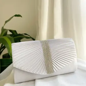 Silver Midnight Gala Clutch