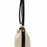 Diagonal Textured Satchel Bag