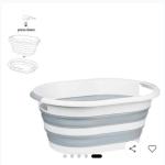 Silicone bathtub and laundry basket