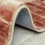 square velvet light brown carpet