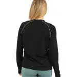 Long-Sleeve Training Black Top