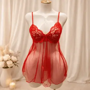 Dreamy Sheer Lace Babydoll