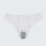 Plus Size Sexy Sheer Lace Mesh Bra Panty Set