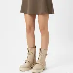 HALF BOOT MID HEELS B-44