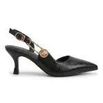 Elegant Heels with Chic Side Detail C-113