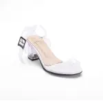 Transparent Heel Sandal C-49