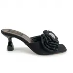 Elegant Bow Heeled Slippers S-7