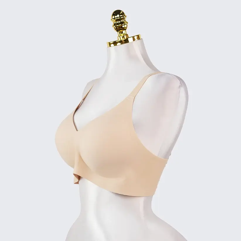 Seamless Wirefree Bra Soft Breathable Everyday Underwear for Women