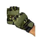 MD StayFit Fingerless Gloves, Padded Protection