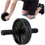 MD STAY FIT® Ultimate Core Roller Abdominal Wheel Abdominal Roller 2 Wheel Hand Pusher for Abdominal Exercise, Abdominal Wheel Exercise, Abdominal Wheel Exercises with Knee Pad Multicolor