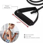 MD Stay Fit Premium Fitness Resistance Tube Bands | Home Outdoor Sports & Travel Solution Perfect Travel Solution