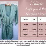 Teal Night gown & Robe