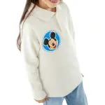 White Polo with Small Mickey Print 🤍