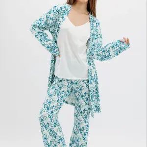 Floral Full Pajama 3 pieces