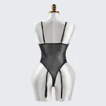 Lace Wild Charm Bodysuit with Stockings