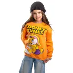 Orange Sweatshirt with "Looney Tunes" Print 🧡👧