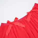Plus Size Sexy Cupless Sheer Lace Chemise Dress