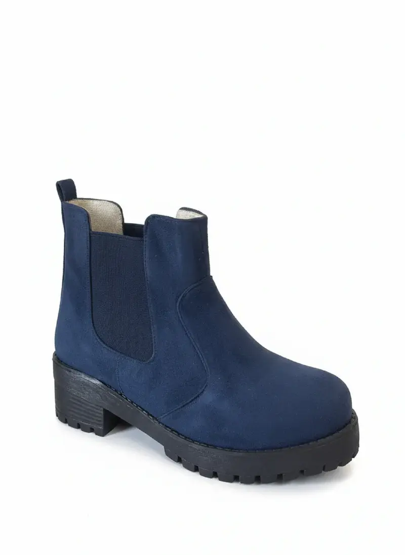 Elegant Ankle Boot Suede B-1-S