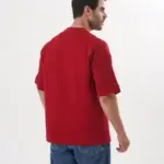 Burgundy Premium Oversized T-shirt