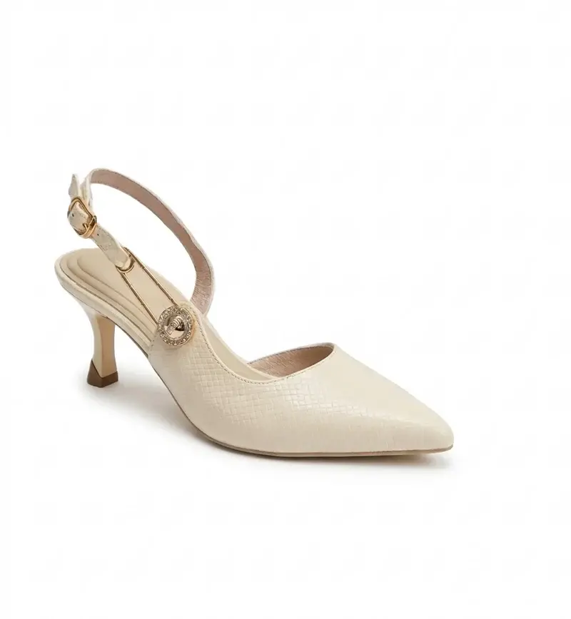 Elegant Heels with Chic Side Detail C-113