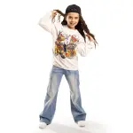 White Sweatshirt with “Bambi” Print 🤍😍