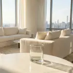 Clear Glass Cylinder Holder