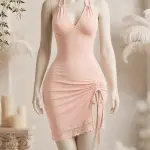 Mini Dress - مايكروفايبر