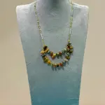Amara Layered Gemstone Necklace