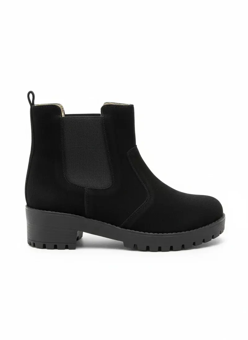 Elegant Ankle Boot Suede B-1-S