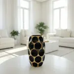 Orbis Gold Pattern Vase