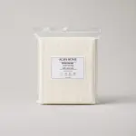 Agha Home Essential Comfort Microfiber Fitted Sheet Off‑White Stripe