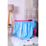 CozyNest Baby Blanket (Sky Blue)