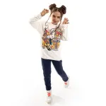 White Sweatshirt with “Bambi” Print 🤍😍