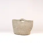 Marisol Crochet Tote Bag – Handmade Boho Shoulder Bag with Wooden Handles