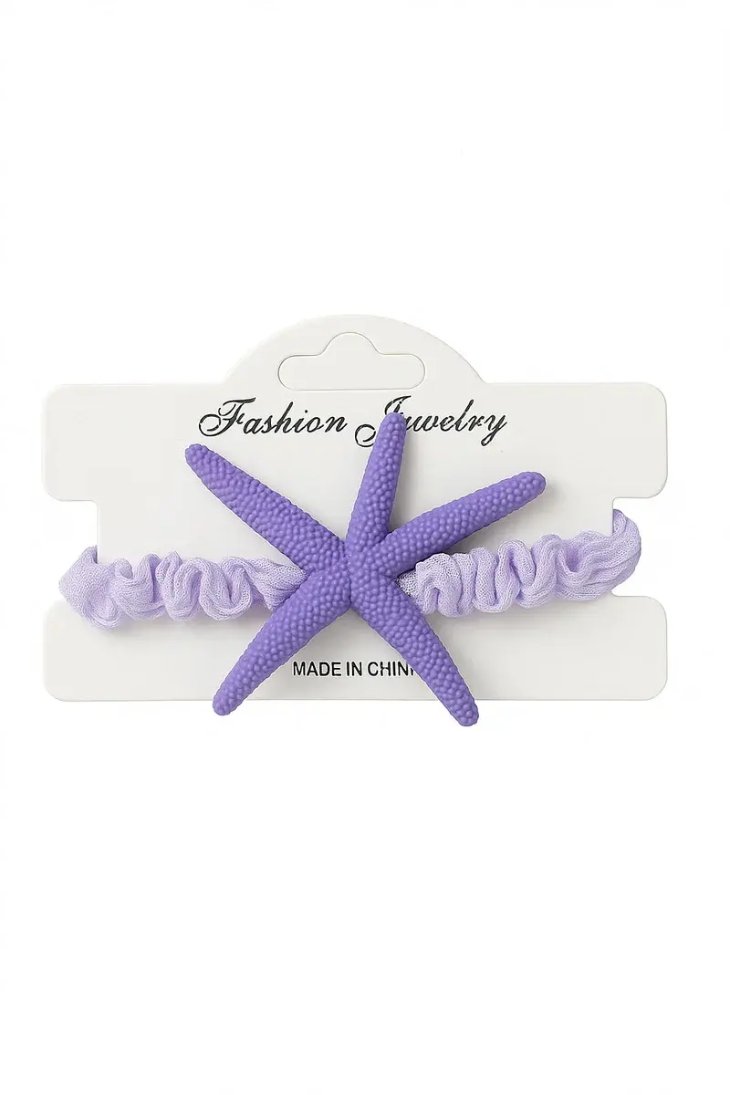 Starfish Hair Tie – F-3