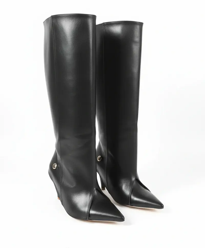 Elegance Leather Boots R-888