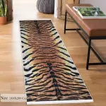 Light Blanket Printed French Design (Brown), 1.7KG