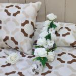 طقم سرير كبير ٤ قطع مقاس كوين