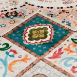 CyberSilk - (Squares) Carpet - 150cm x 200cm