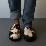 Animal Cow Print Clogs