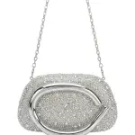 Beaded Evening Bag with Gold Metal Frame VS-74