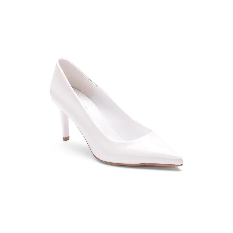 Sandal Shiny With Sleek Heel - R-803