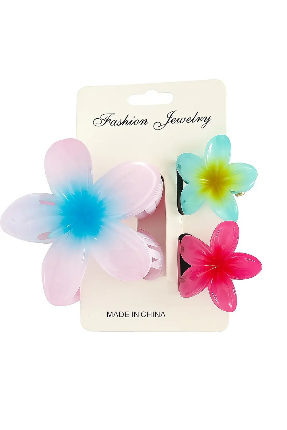 Tropical Flower Hair Clip Set – HC-2